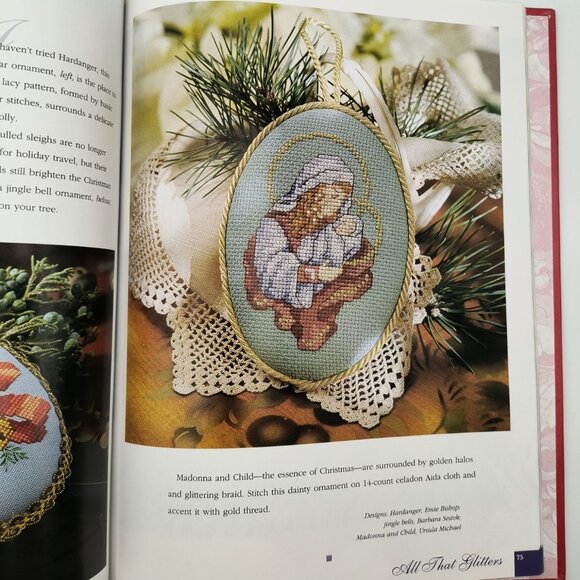 Better Homes & Gardens A Cross-Stitch Christmas Heartfelt Holidays 1999 - Picture 11 of 13